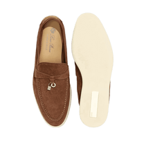 <tc>Loro Piana</tc> Mocasines Summer Charms Walk para mujer (gamuza)