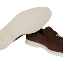 <tc>Loro Piana</tc> Mocasines Summer Charms Walk para mujer (gamuza)