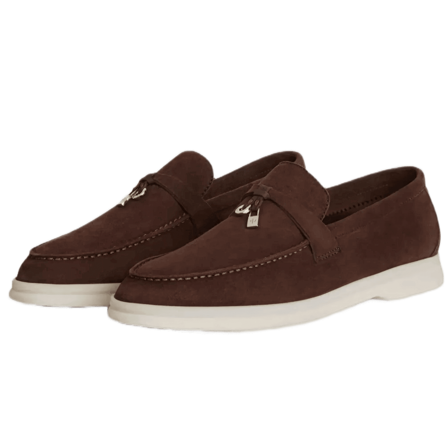 <tc>Loro Piana</tc> Mocasines Summer Charms Walk para mujer (gamuza)