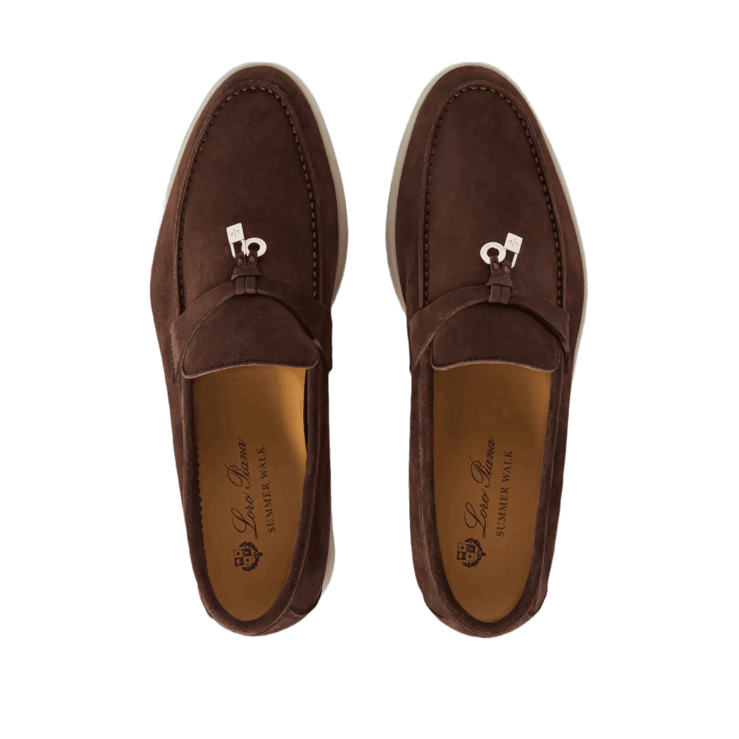 <tc>Loro Piana</tc> Mocasines Summer Charms Walk para mujer (gamuza)