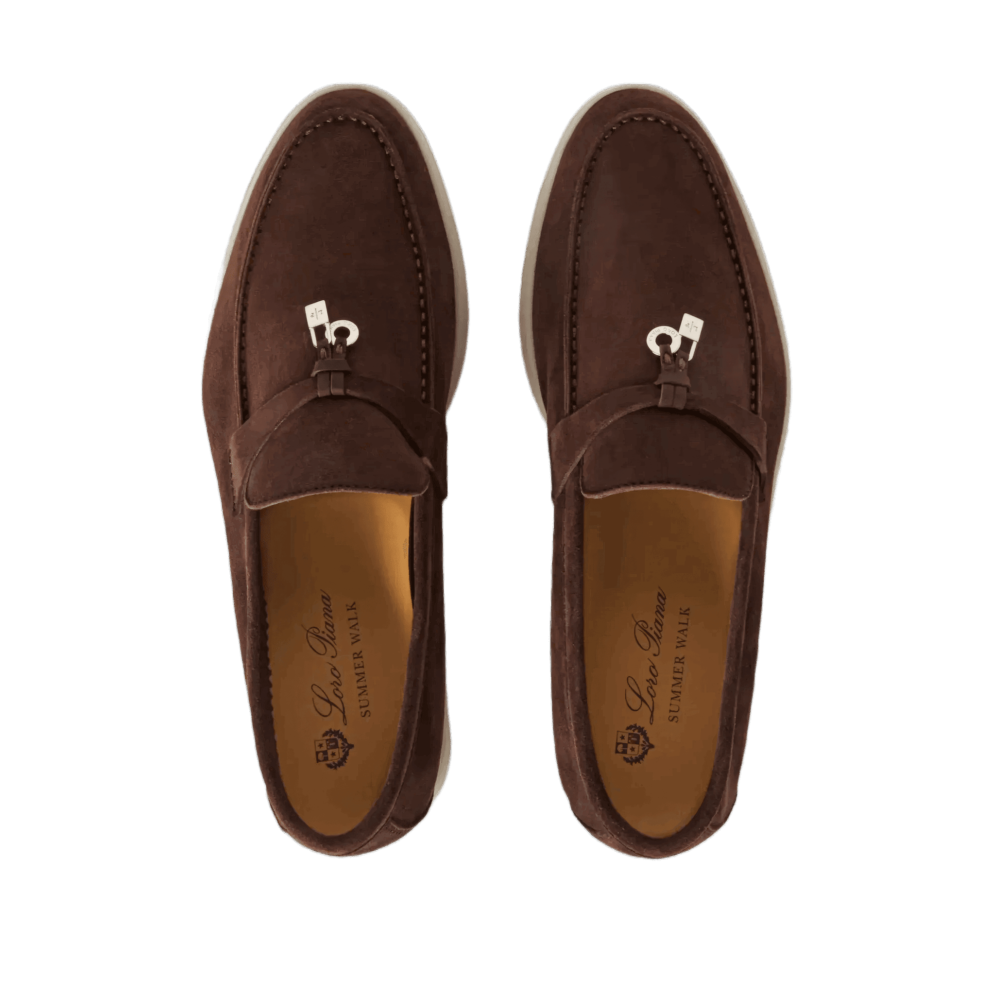 <tc>Loro Piana</tc> 女士夏季 Charms Walk 樂福鞋（絨面革）