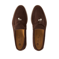 <tc>Loro Piana</tc> Mocasines Summer Charms Walk para mujer (gamuza)