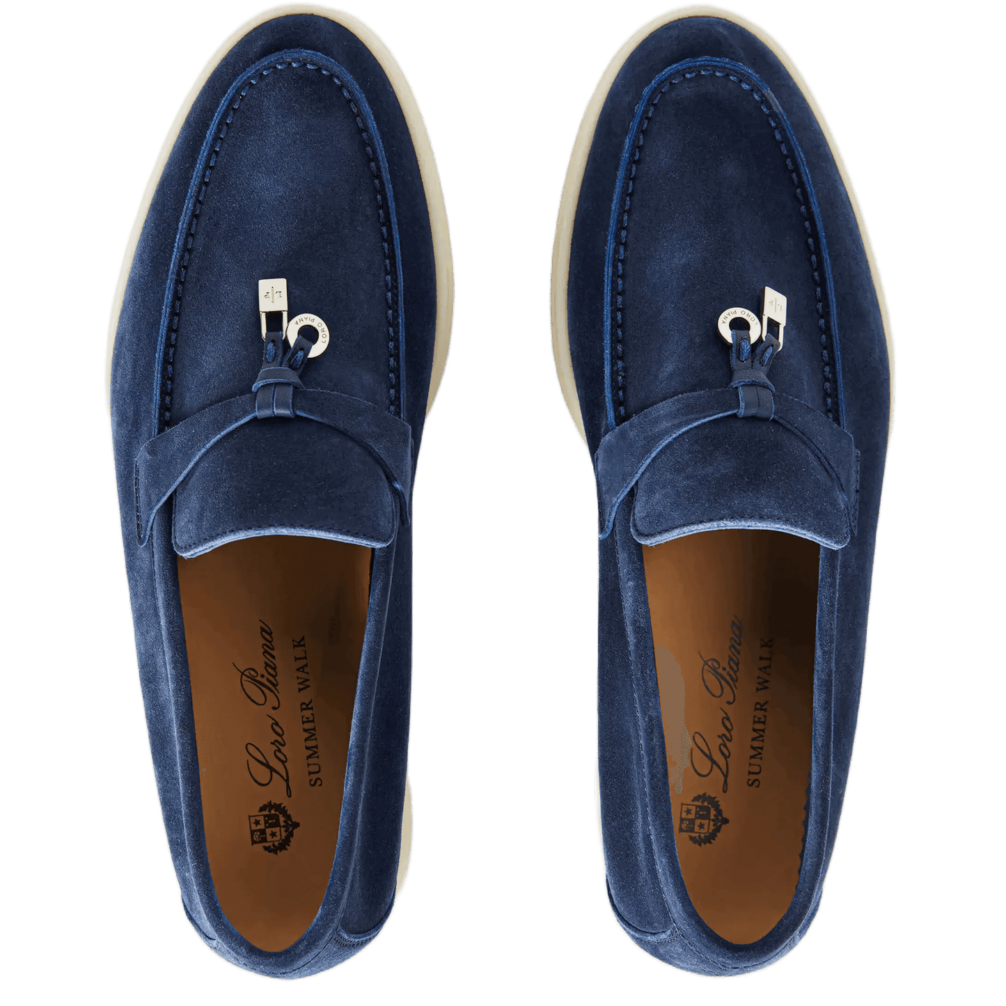<tc>Loro Piana</tc> Mocasines Summer Charms Walk para mujer (gamuza)