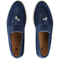 <tc>Loro Piana</tc> Mocasines Summer Charms Walk para mujer (gamuza)