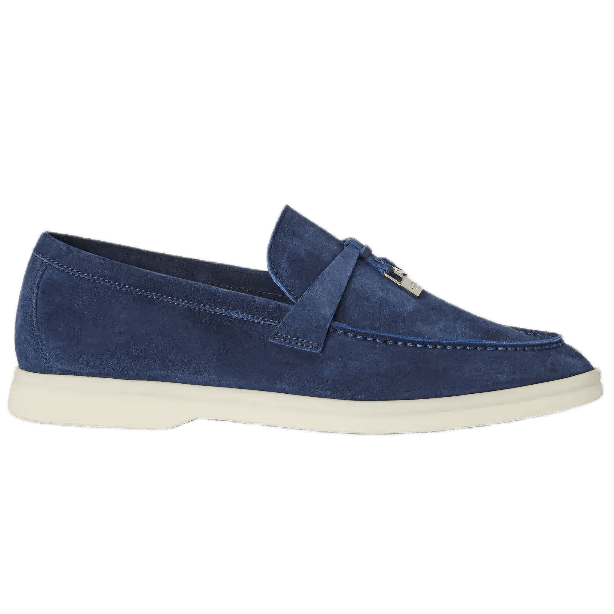 <tc>Loro Piana</tc> 女士夏季 Charms Walk 樂福鞋（絨面革）