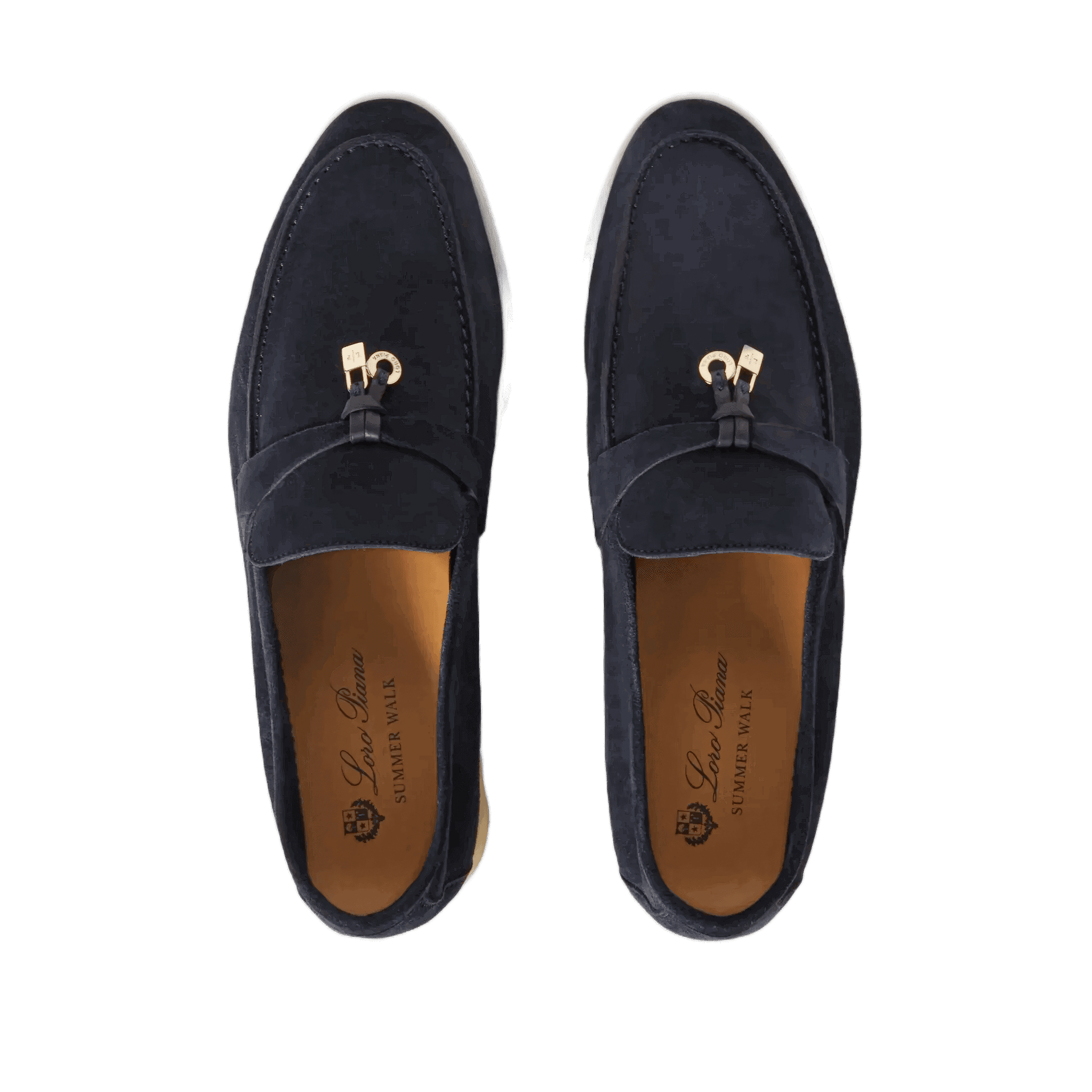 <tc>Loro Piana</tc> 女士夏季 Charms Walk 樂福鞋（絨面革）