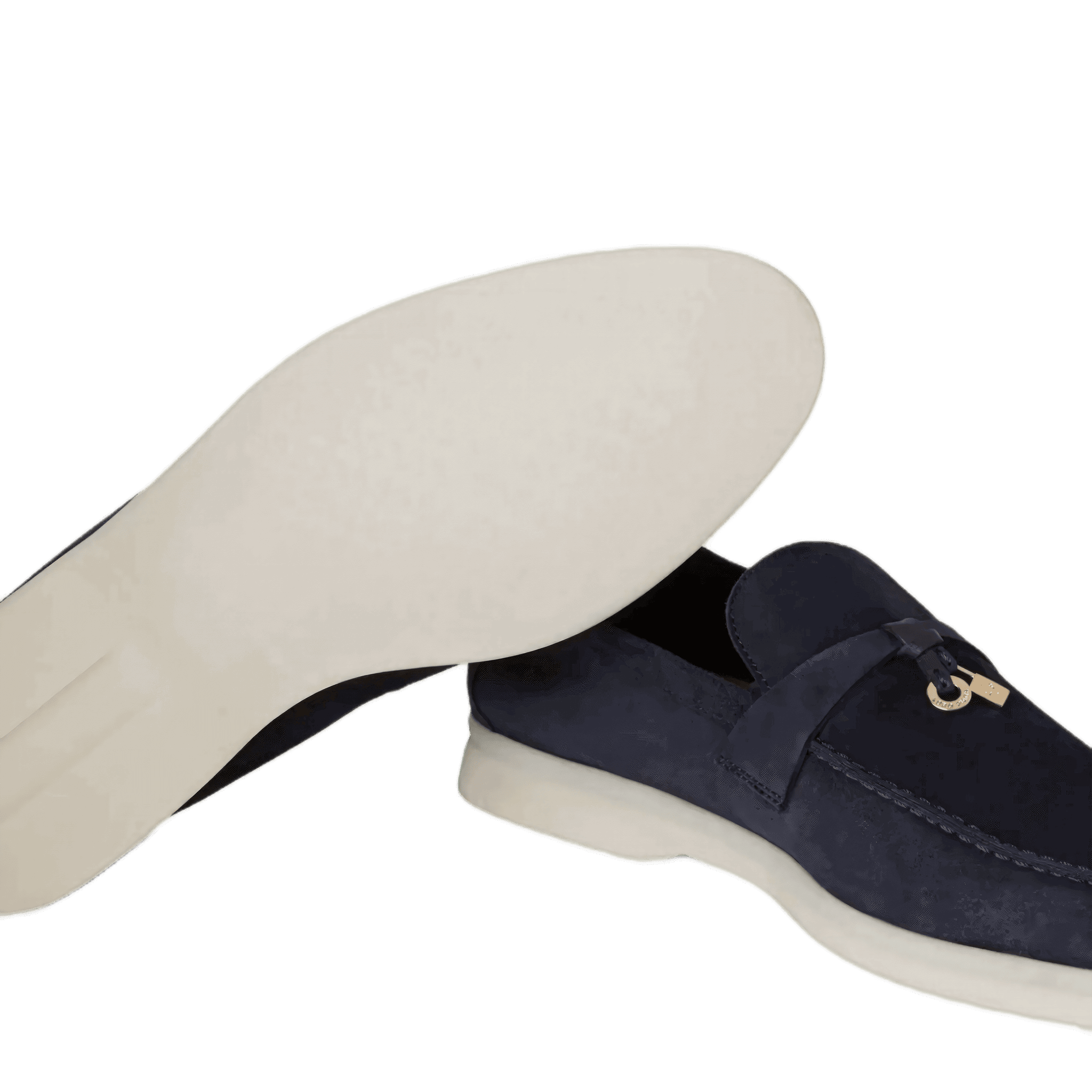 <tc>Loro Piana</tc> 女士夏季 Charms Walk 樂福鞋（絨面革）