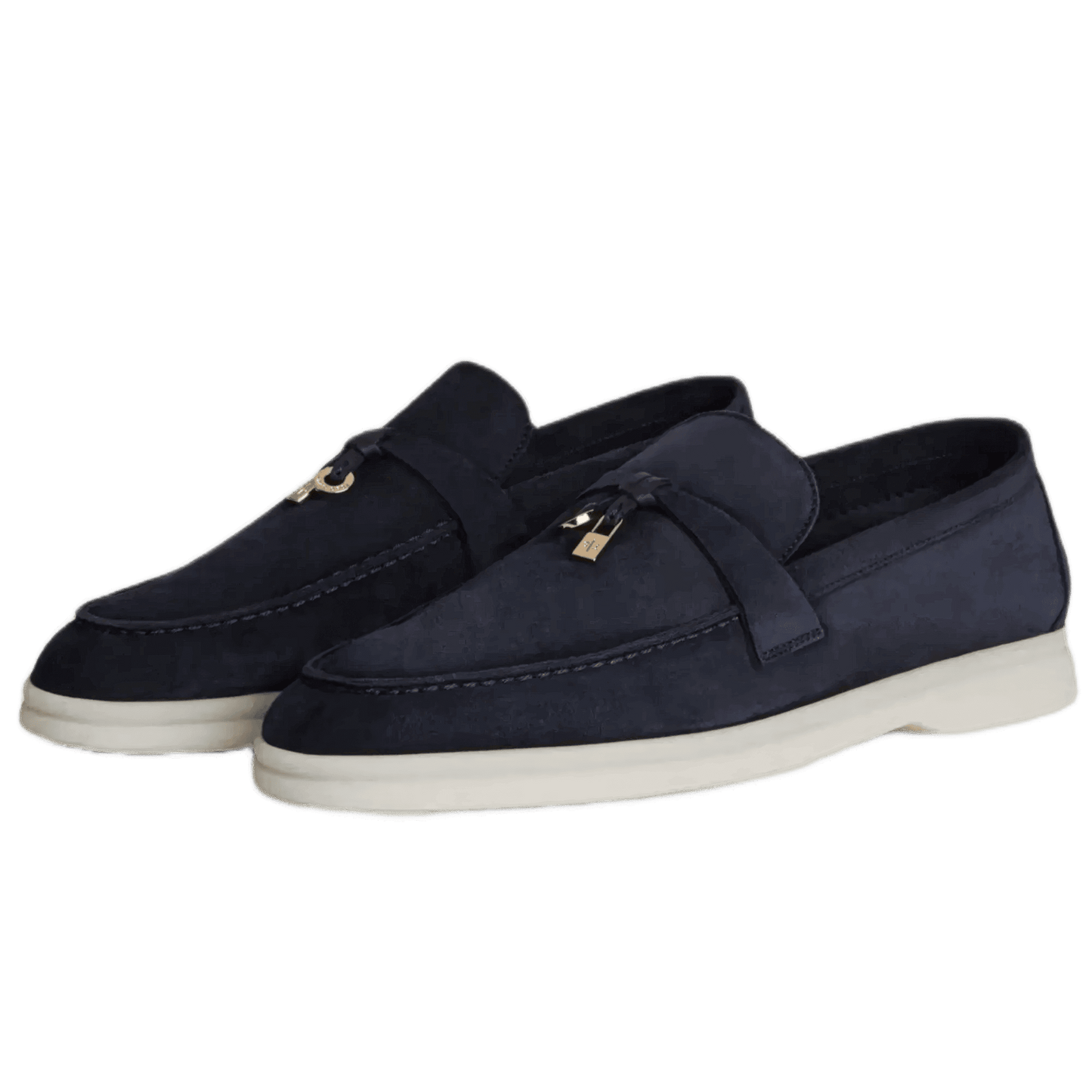 <tc>Loro Piana</tc> Mocasines Summer Charms Walk para mujer (gamuza)