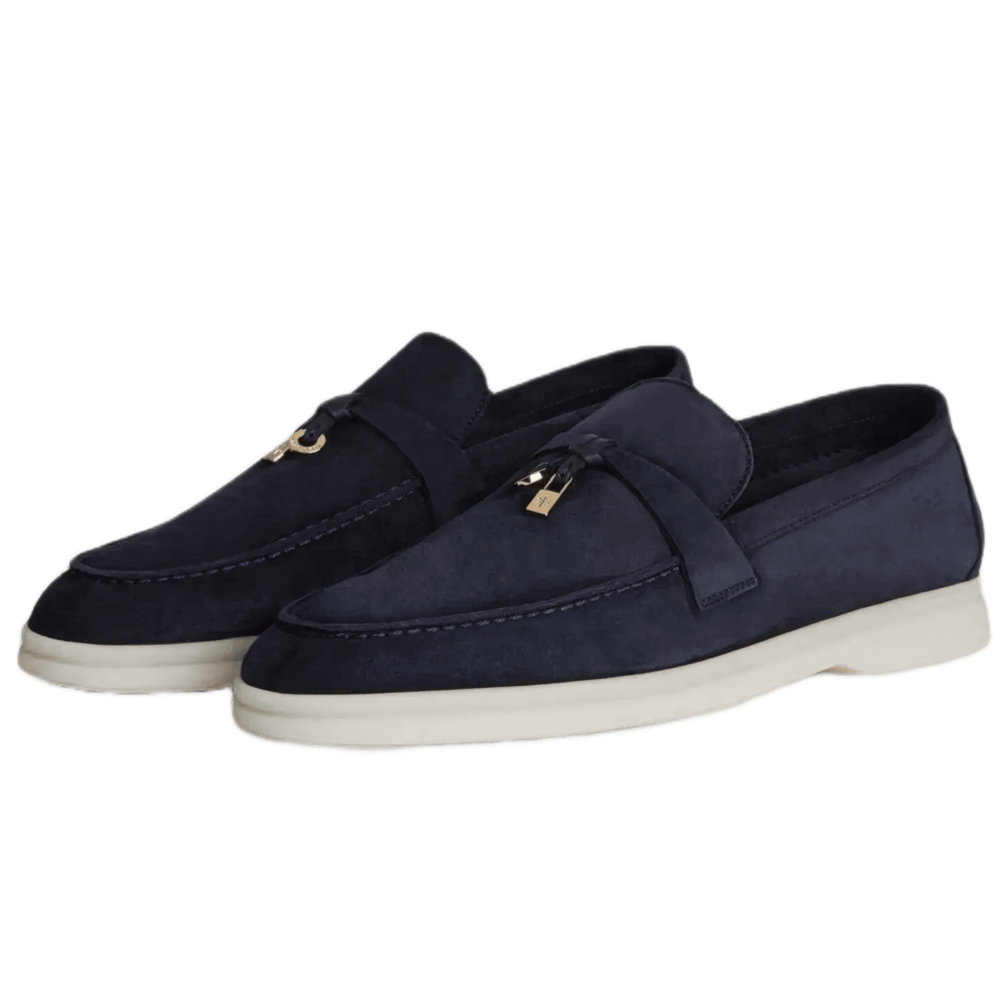<tc>Loro Piana</tc> 女士夏季 Charms Walk 樂福鞋（絨面革）