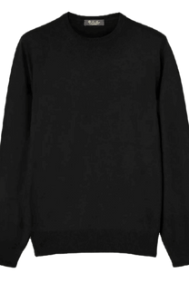 <tc>Loro Piana</tc> Sudadera con cuello redondo superligera para hombre