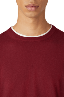 <tc>Loro Piana</tc> Sudadera con cuello redondo superligera para hombre