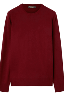 <tc>Loro Piana</tc> Sudadera con cuello redondo superligera para hombre