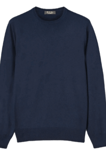 <tc>Loro Piana</tc> Sudadera con cuello redondo superligera para hombre