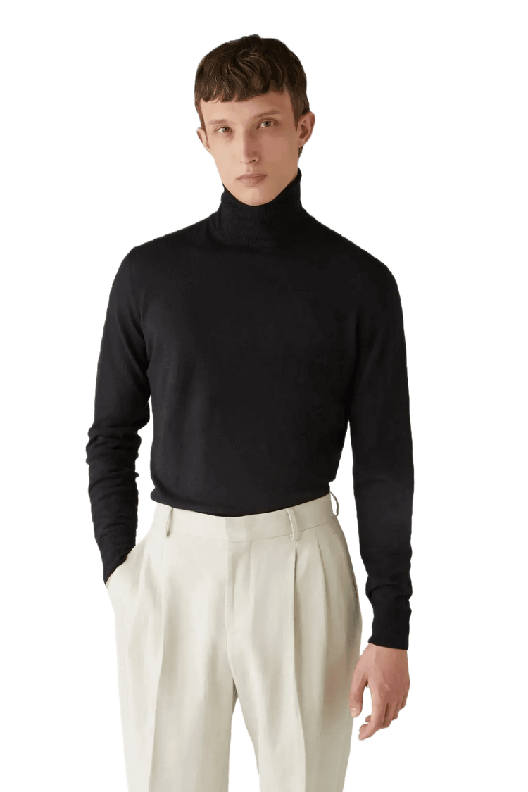 <tc>Loro Piana</tc> Cuello alto para hombre