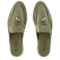 <tc>Loro Piana</tc> Mocasines Babouche Charms Walk para mujer