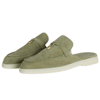 <tc>Loro Piana</tc> Mocasines Babouche Charms Walk para mujer