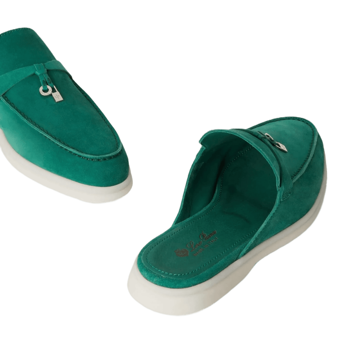 <tc>Loro Piana</tc> Mocasines Babouche Charms Walk para mujer
