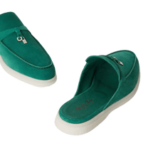 <tc>Loro Piana</tc> Mocasines Babouche Charms Walk para mujer