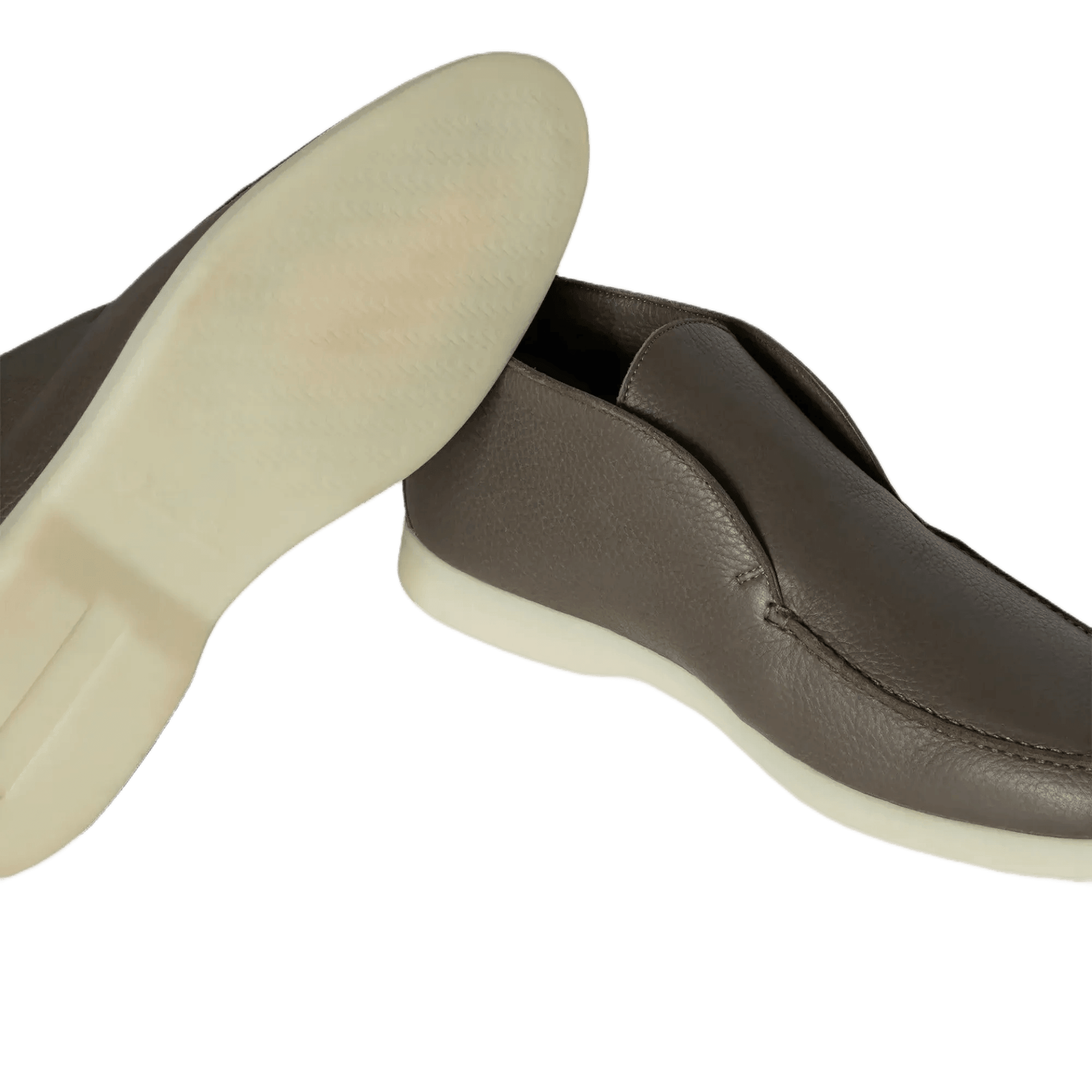 <tc>Loro Piana</tc> メンズ オープンウォーク アンクルブーツ（ディアスキン、カストリーノファー付き）