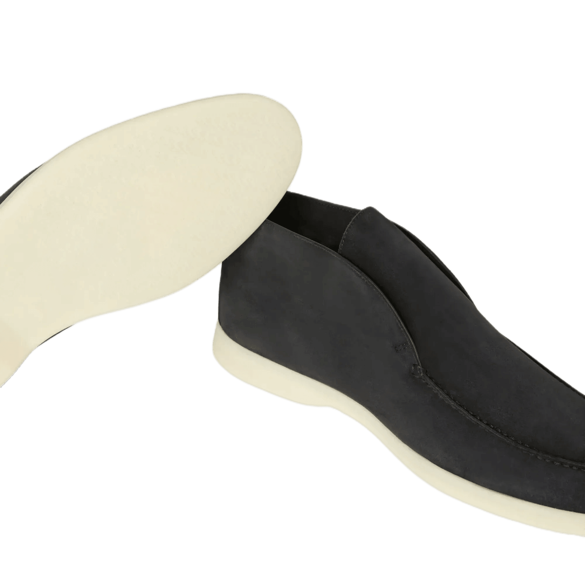 <tc>Loro Piana</tc> 男式开放式 Chukka 靴（绒面革配海狸毛）
