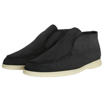 <tc>Loro Piana</tc> Botas Chukka abiertas para hombre (gamuza con piel de castor)