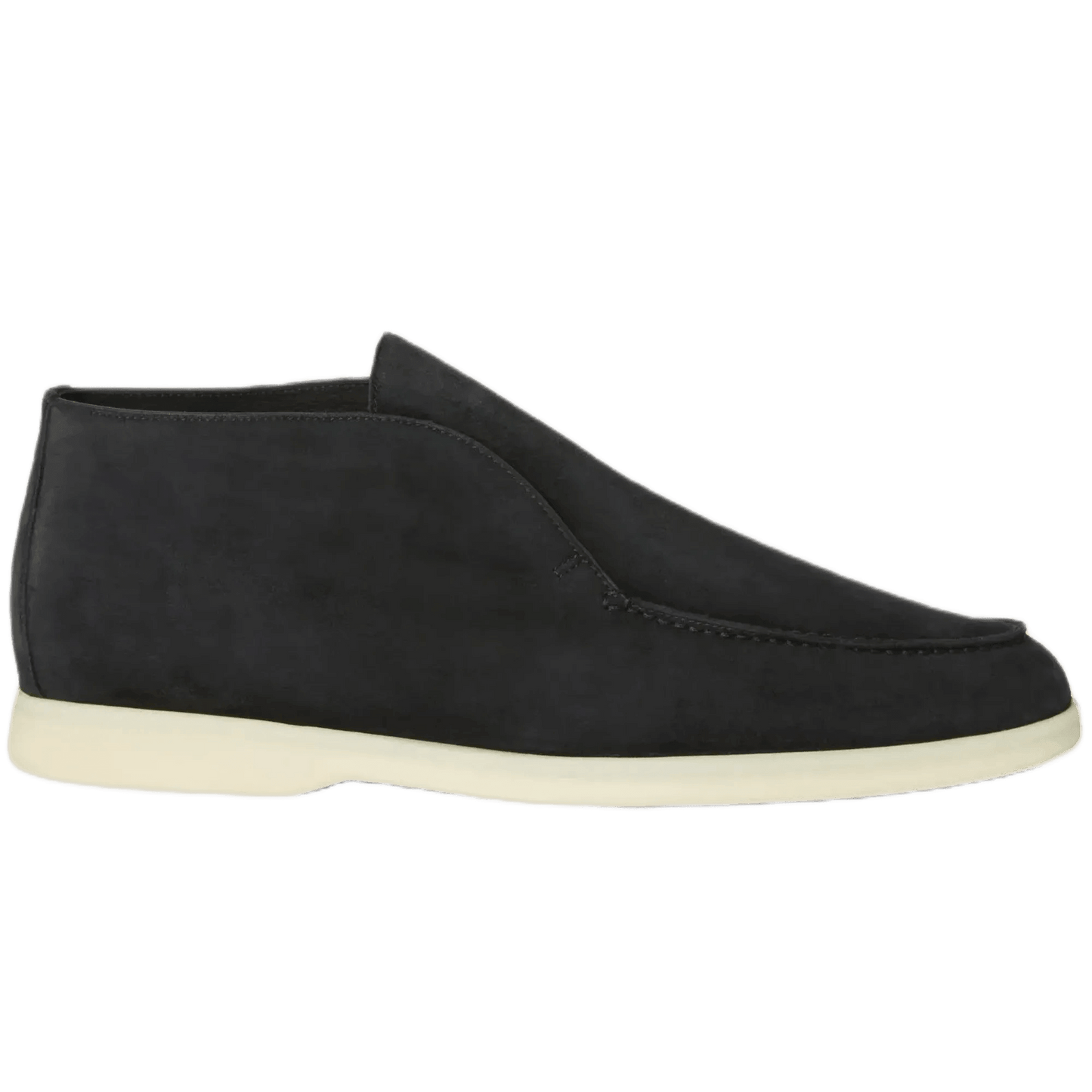 <tc>Loro Piana</tc> Botas Chukka abiertas para hombre (gamuza con piel de castor)