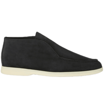 <tc>Loro Piana</tc> Botas Chukka abiertas para hombre (gamuza con piel de castor)