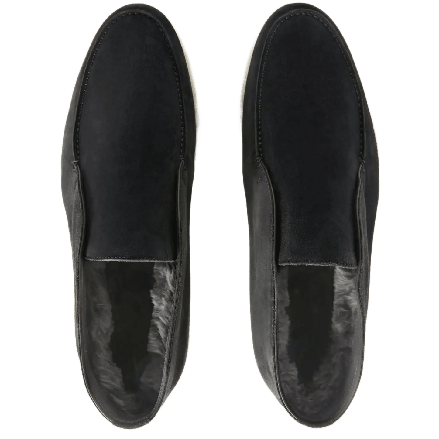 <tc>Loro Piana</tc> Botas Chukka abiertas para hombre (gamuza con piel de castor)