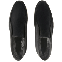 <tc>Loro Piana</tc> Botas Chukka abiertas para hombre (gamuza con piel de castor)