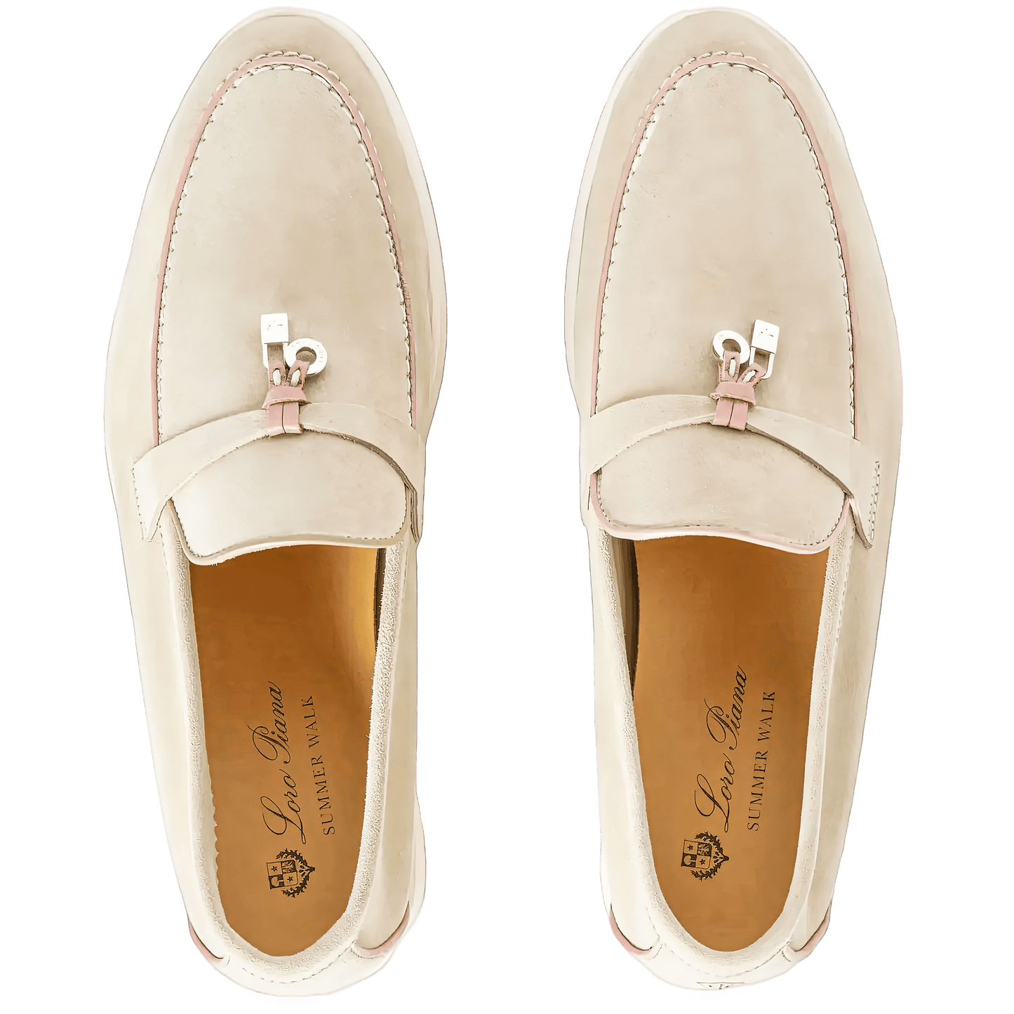 <tc>Loro Piana</tc> Mocasines Charms Walk de verano para mujer (gamuza, piel de cabra)