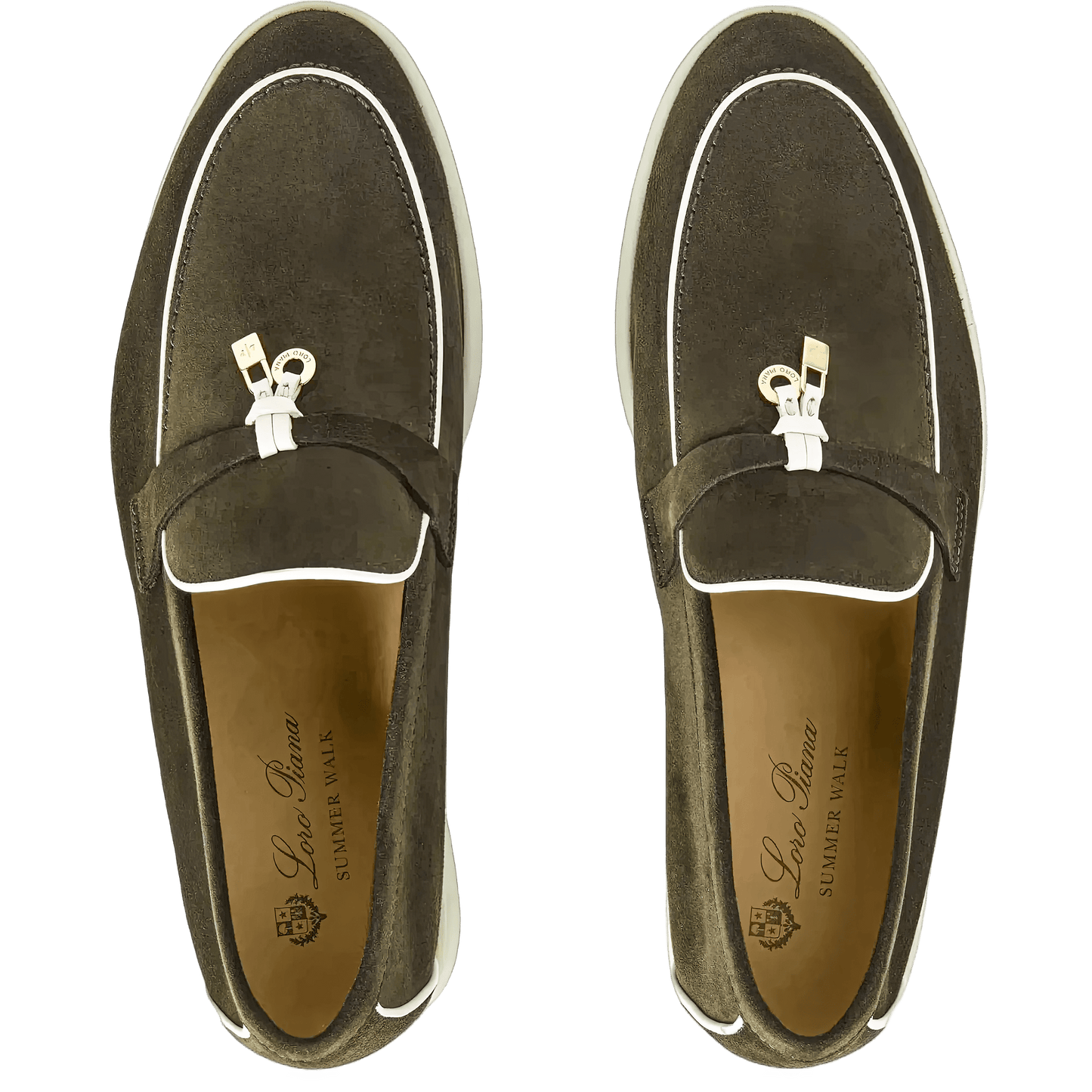 <tc>Loro Piana</tc> Mocasines Charms Walk de verano para mujer (gamuza, piel de cabra)