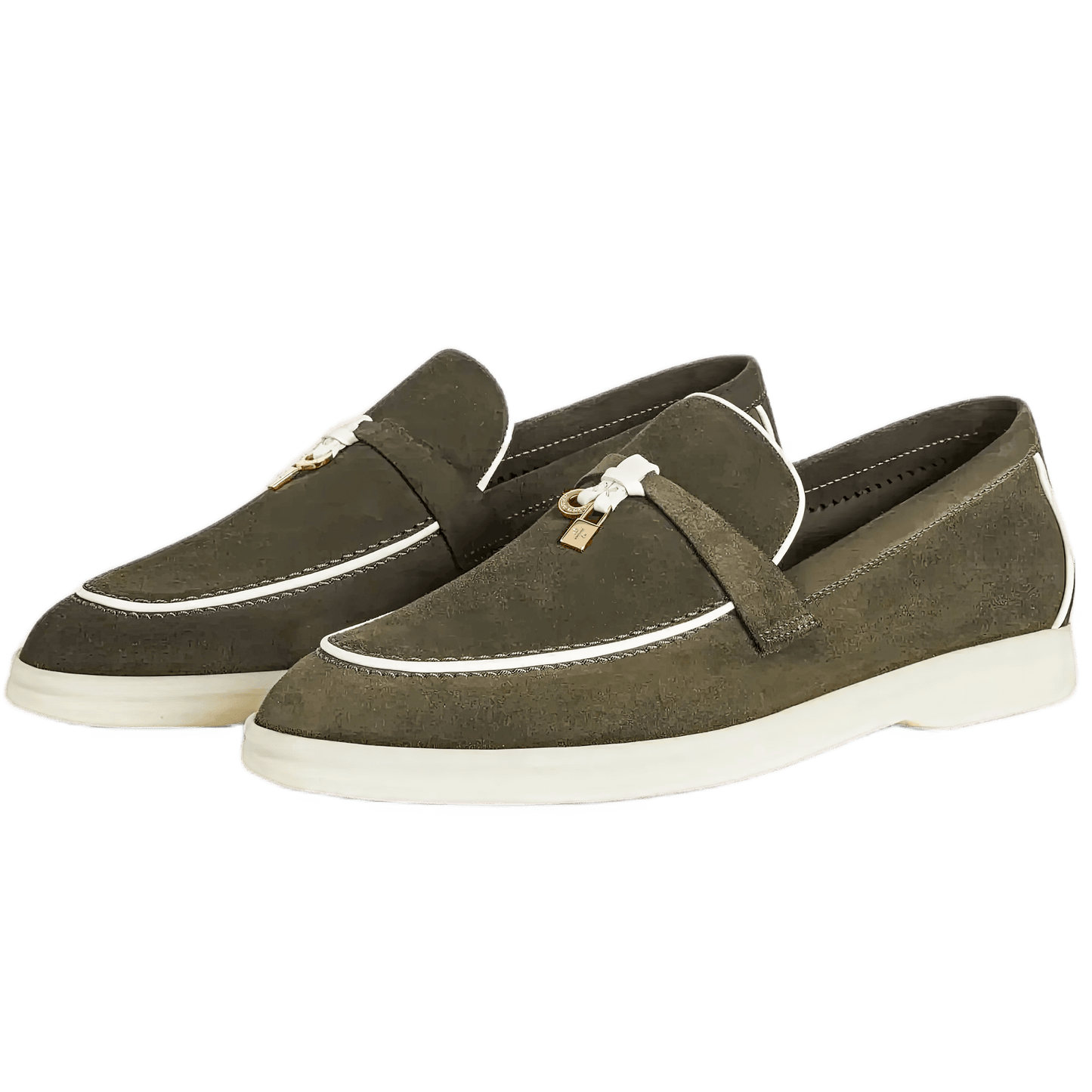 <tc>Loro Piana</tc> Mocasines Charms Walk de verano para mujer (gamuza, piel de cabra)