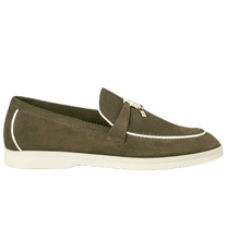<tc>Loro Piana</tc> Mocasines Charms Walk de verano para mujer (gamuza, piel de cabra)