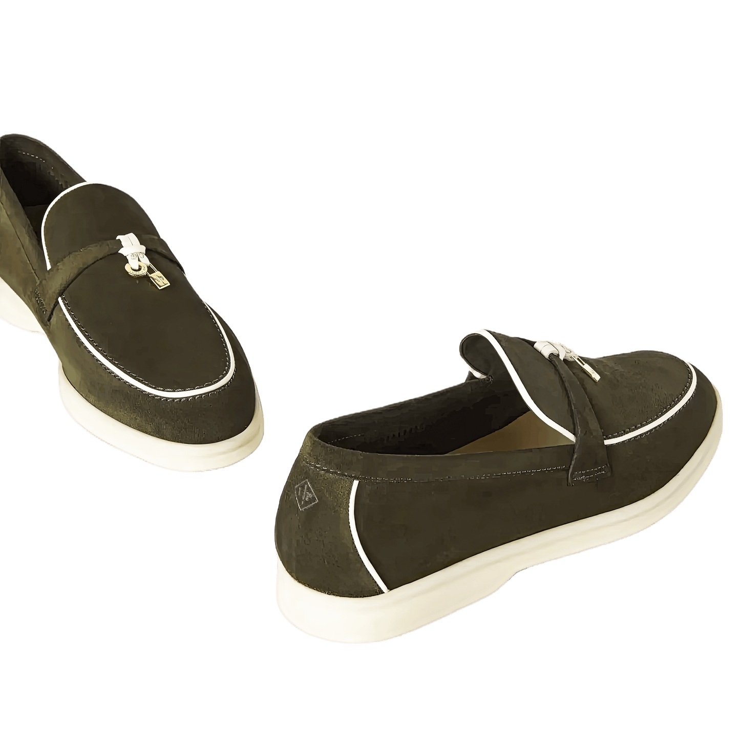 <tc>Loro Piana</tc> Mocasines Charms Walk de verano para mujer (gamuza, piel de cabra)