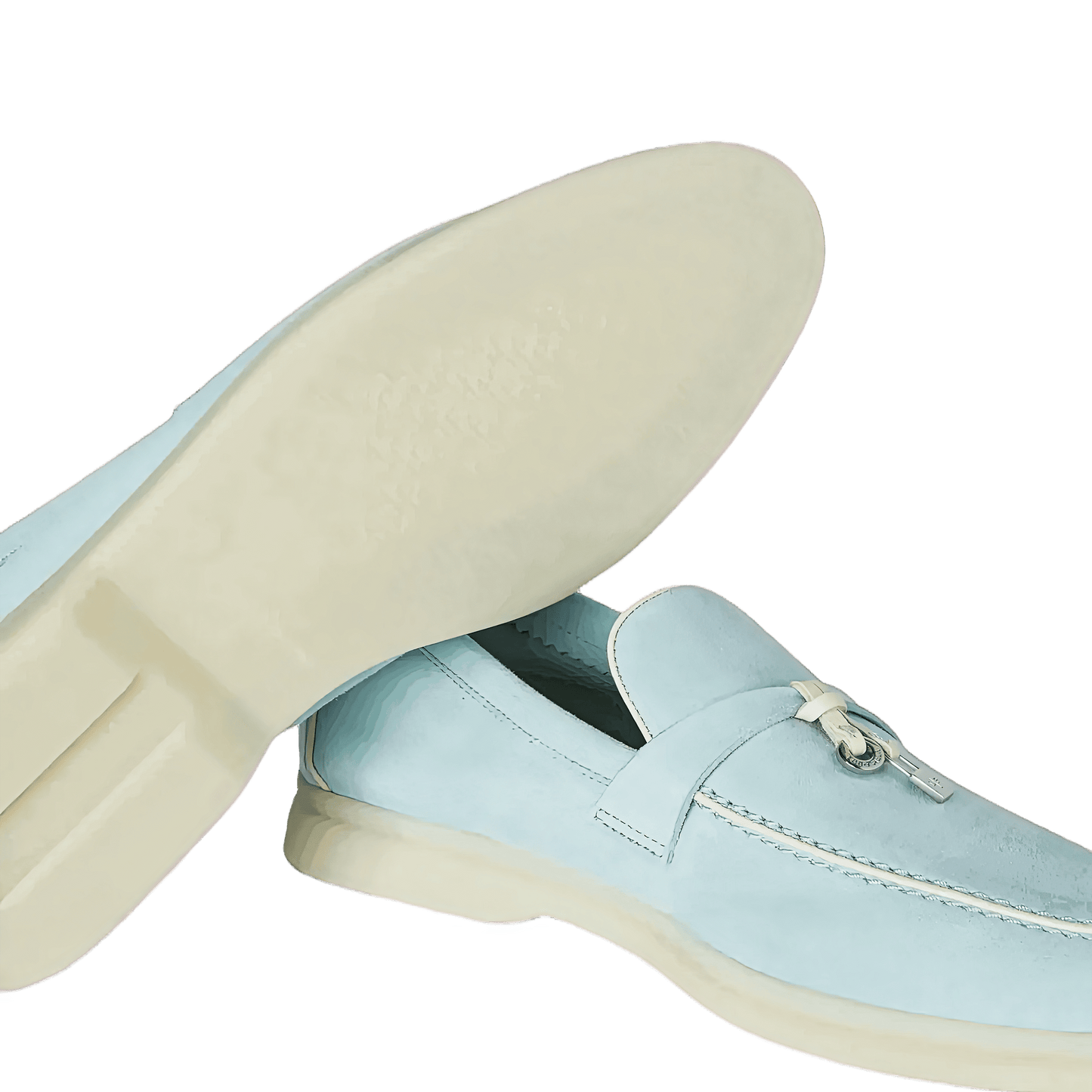 <tc>Loro Piana</tc> Mocasines Charms Walk de verano para mujer (gamuza, piel de cabra)