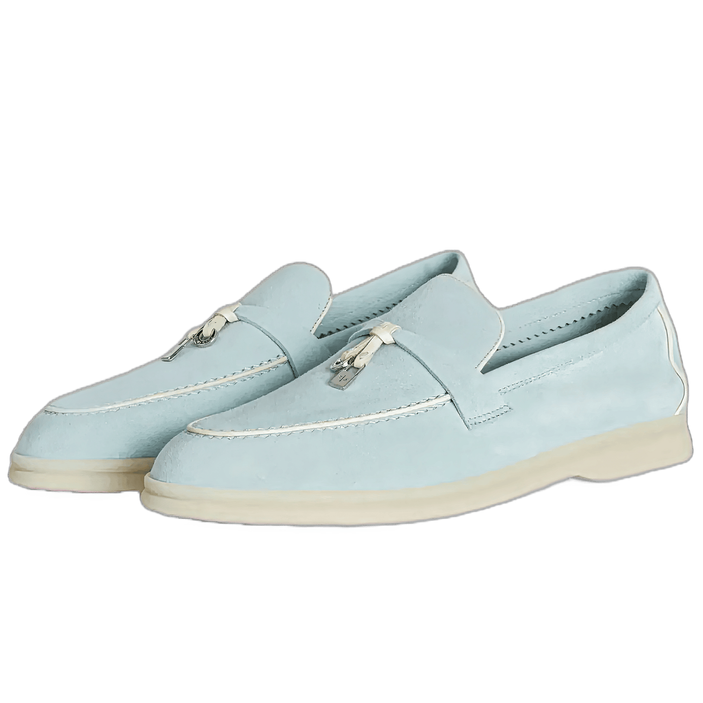 <tc>Loro Piana</tc> Mocasines Charms Walk de verano para mujer (gamuza, piel de cabra)