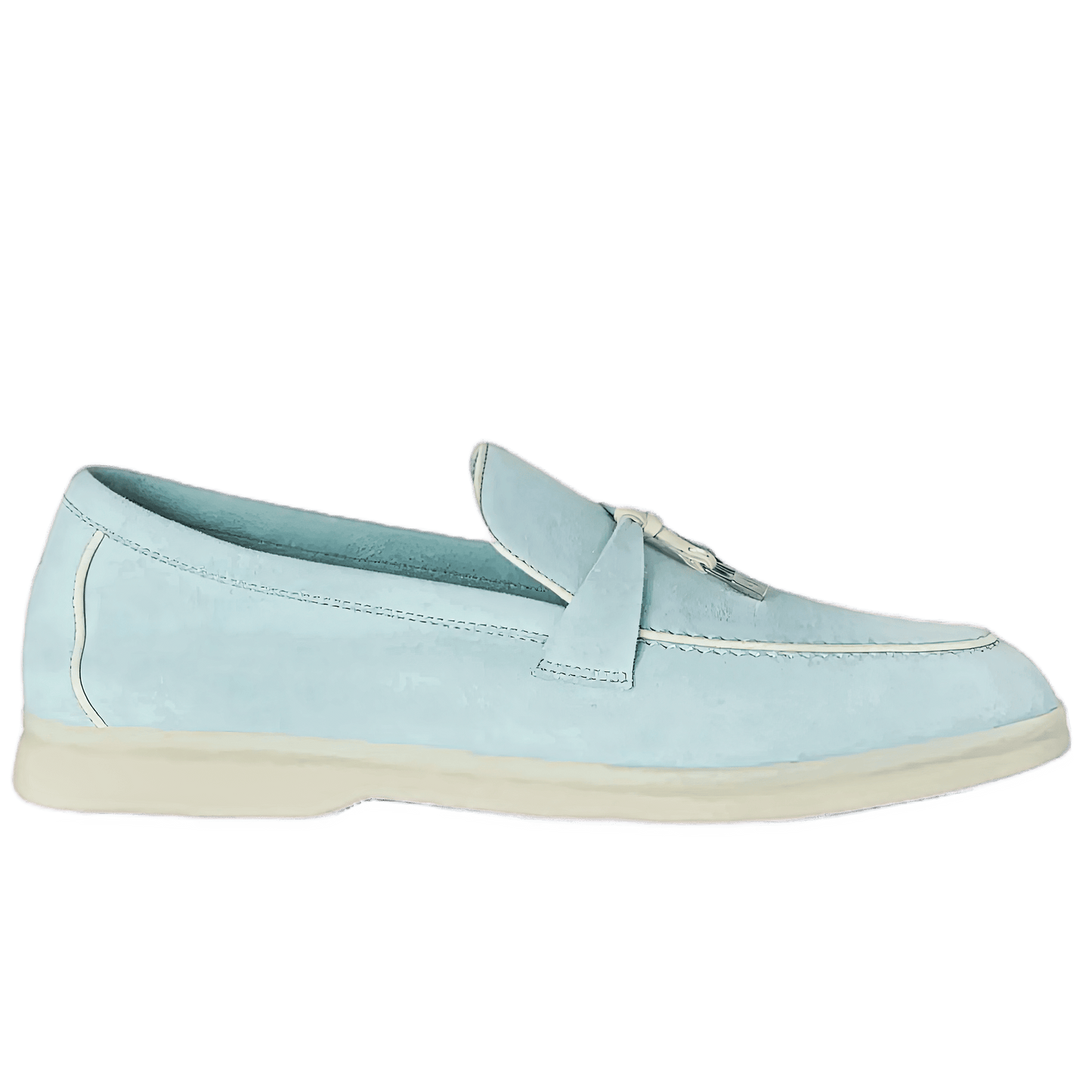 <tc>Loro Piana</tc> Mocasines Charms Walk de verano para mujer (gamuza, piel de cabra)