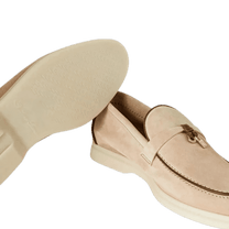 <tc>Loro Piana</tc> Mocasines Charms Walk de verano para mujer (gamuza, piel de cabra)