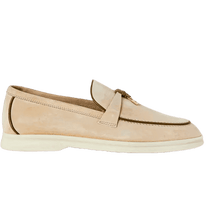 <tc>Loro Piana</tc> Mocasines Charms Walk de verano para mujer (gamuza, piel de cabra)