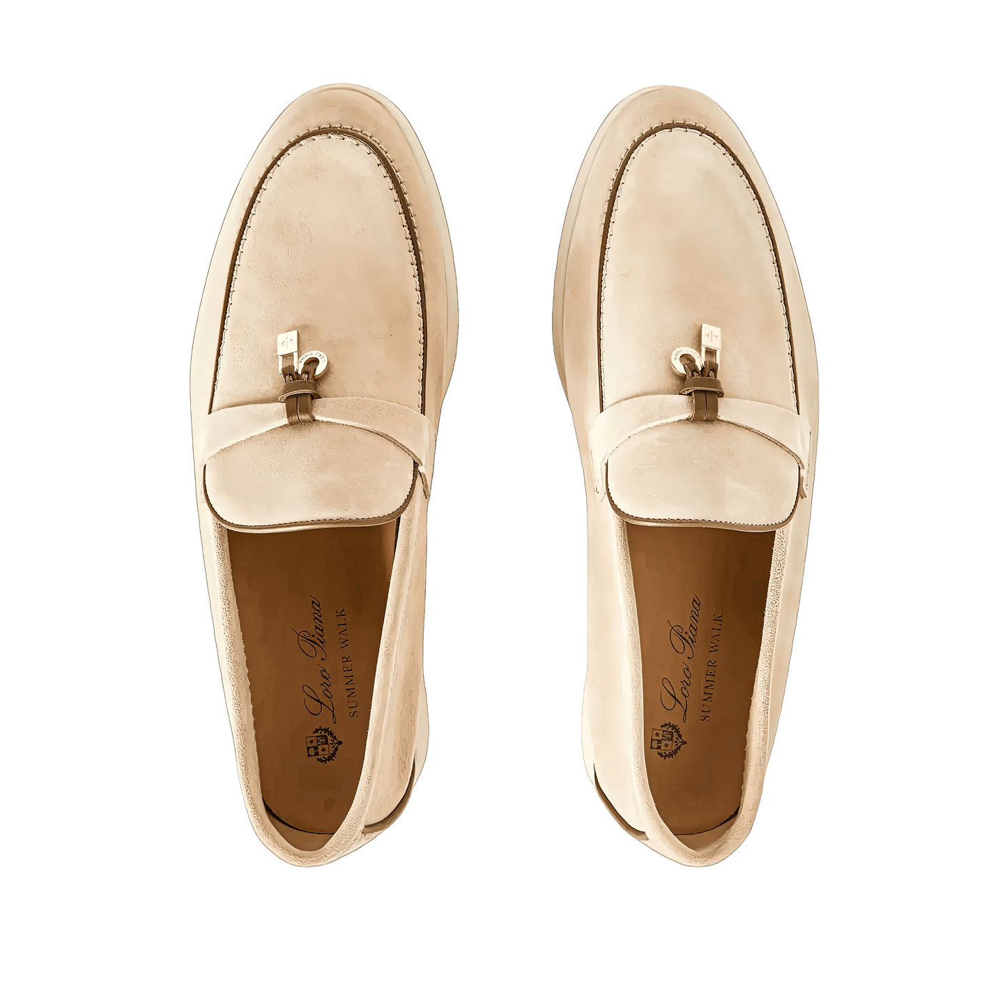 <tc>Loro Piana</tc> Mocasines Charms Walk de verano para mujer (gamuza, piel de cabra)