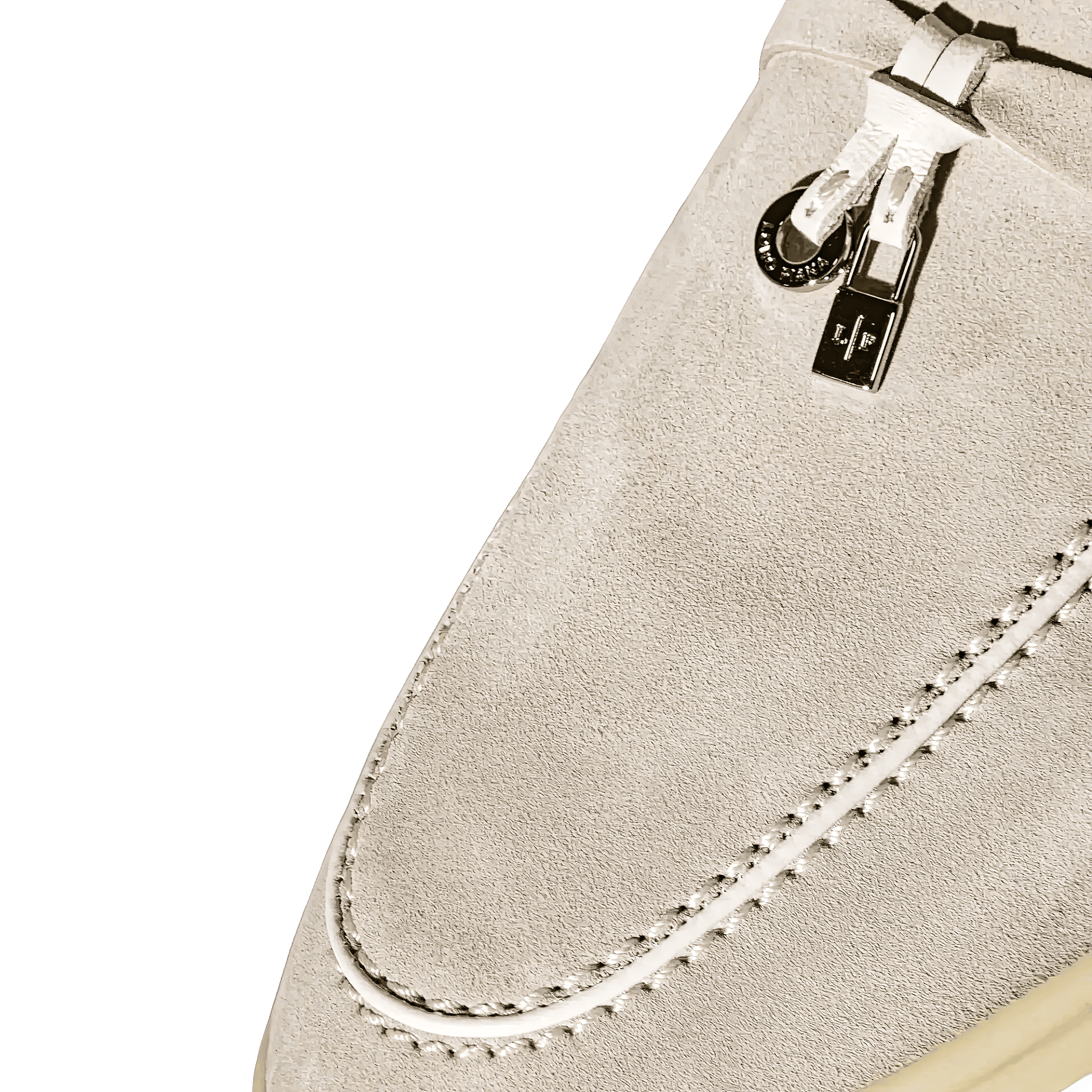 <tc>Loro Piana</tc> 女士夏季 Charms Walk 樂福鞋（絨面革、絨面山羊皮）