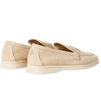 <tc>Loro Piana</tc> Mocasines Charms Walk de verano para mujer (gamuza, piel de cabra)