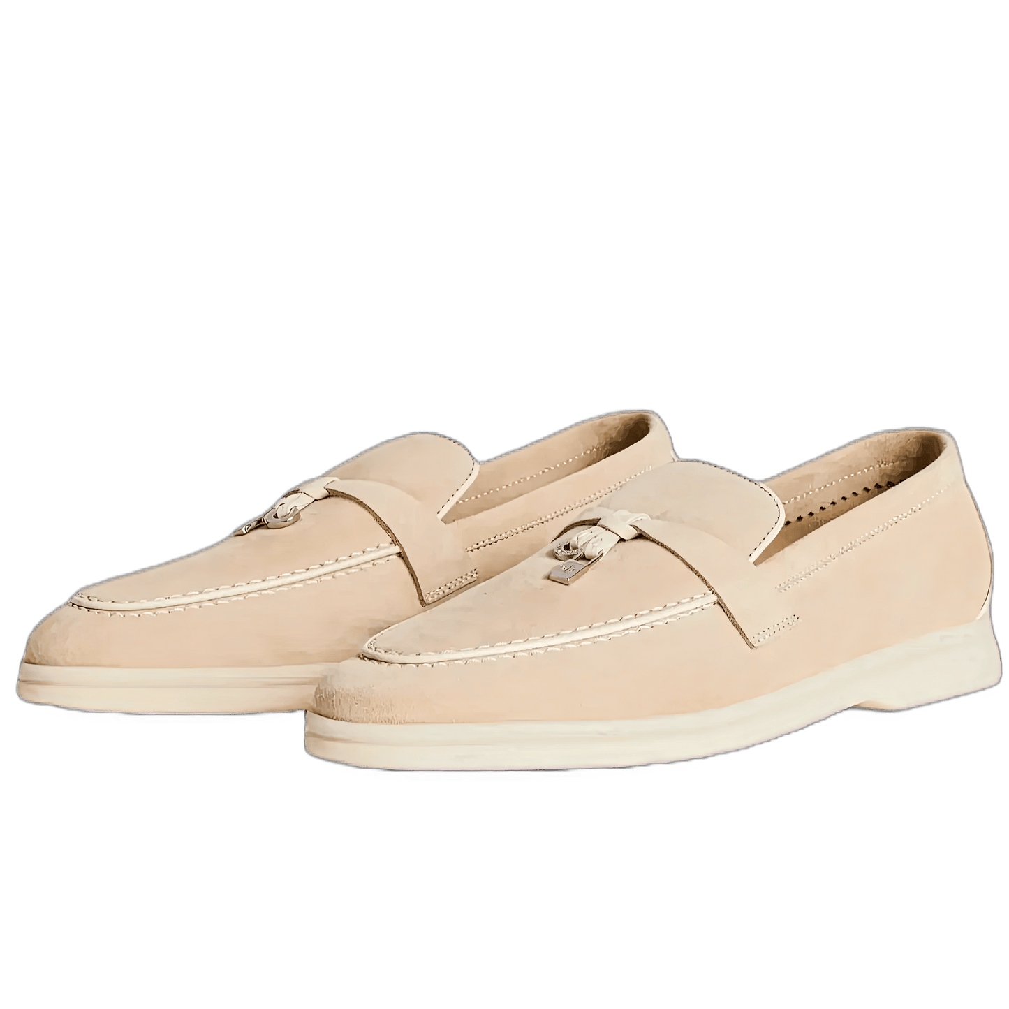 <tc>Loro Piana</tc> Mocasines Charms Walk de verano para mujer (gamuza, piel de cabra)