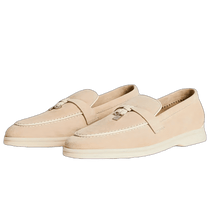 <tc>Loro Piana</tc> Mocasines Charms Walk de verano para mujer (gamuza, piel de cabra)