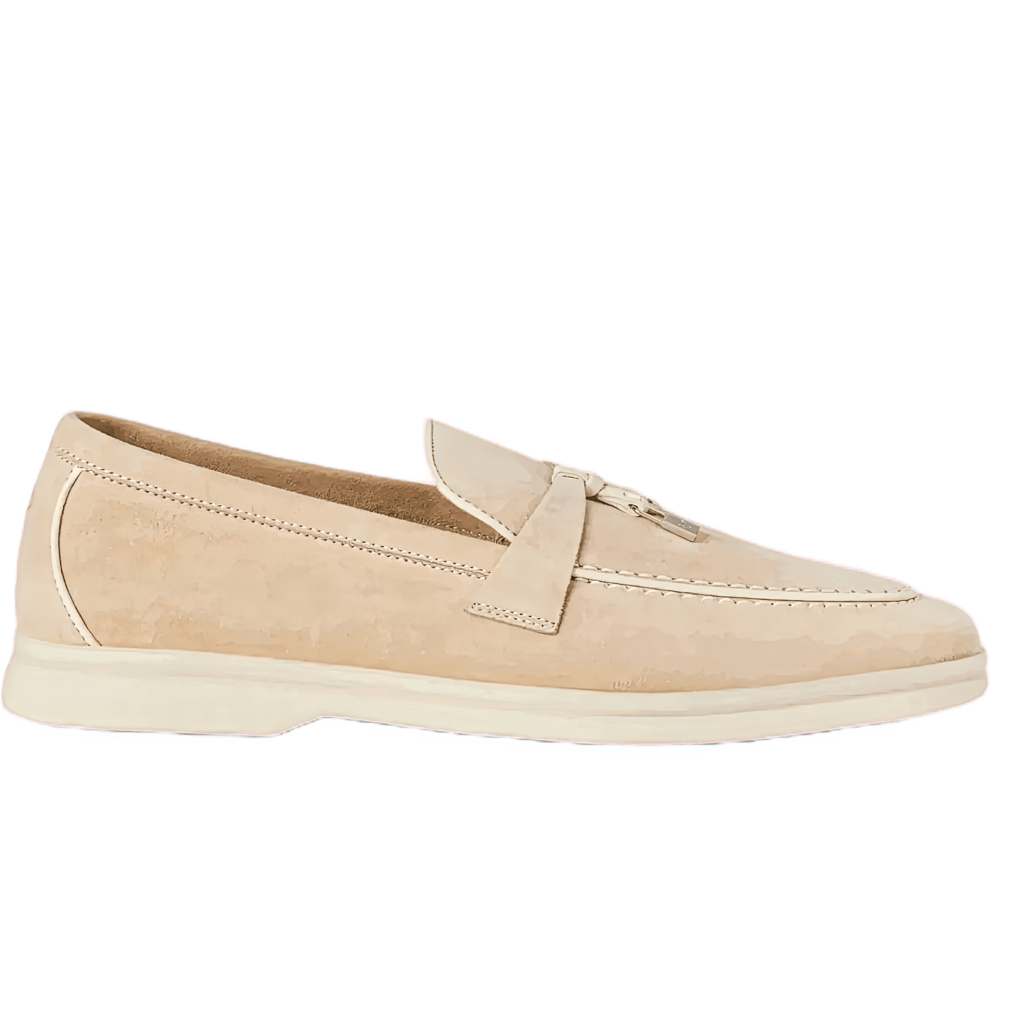 <tc>Loro Piana</tc> Mocasines Charms Walk de verano para mujer (gamuza, piel de cabra)