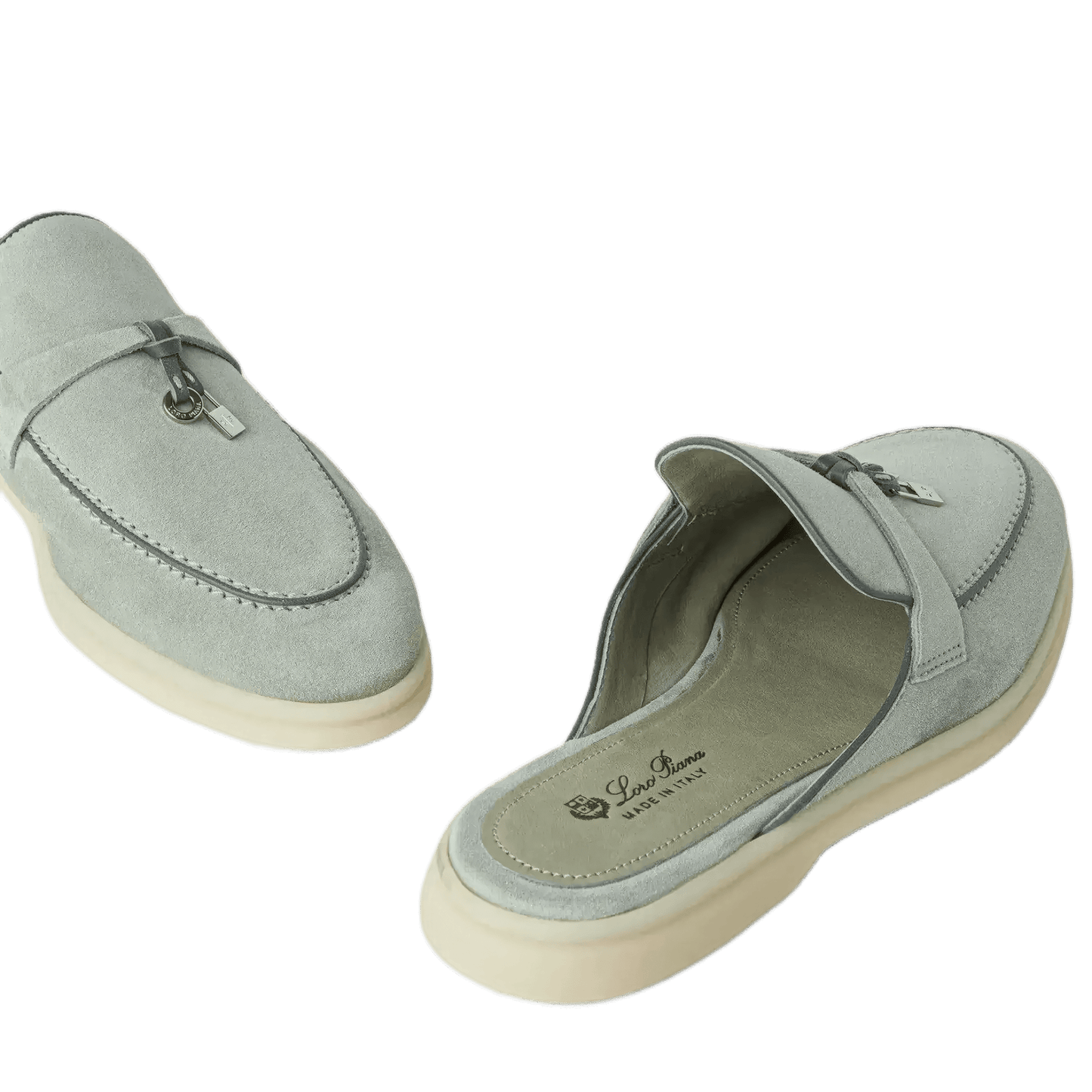 <tc>Loro Piana</tc> Mocasines Babouche Charms Walk para mujer