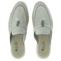 <tc>Loro Piana</tc> Mocasines Babouche Charms Walk para mujer