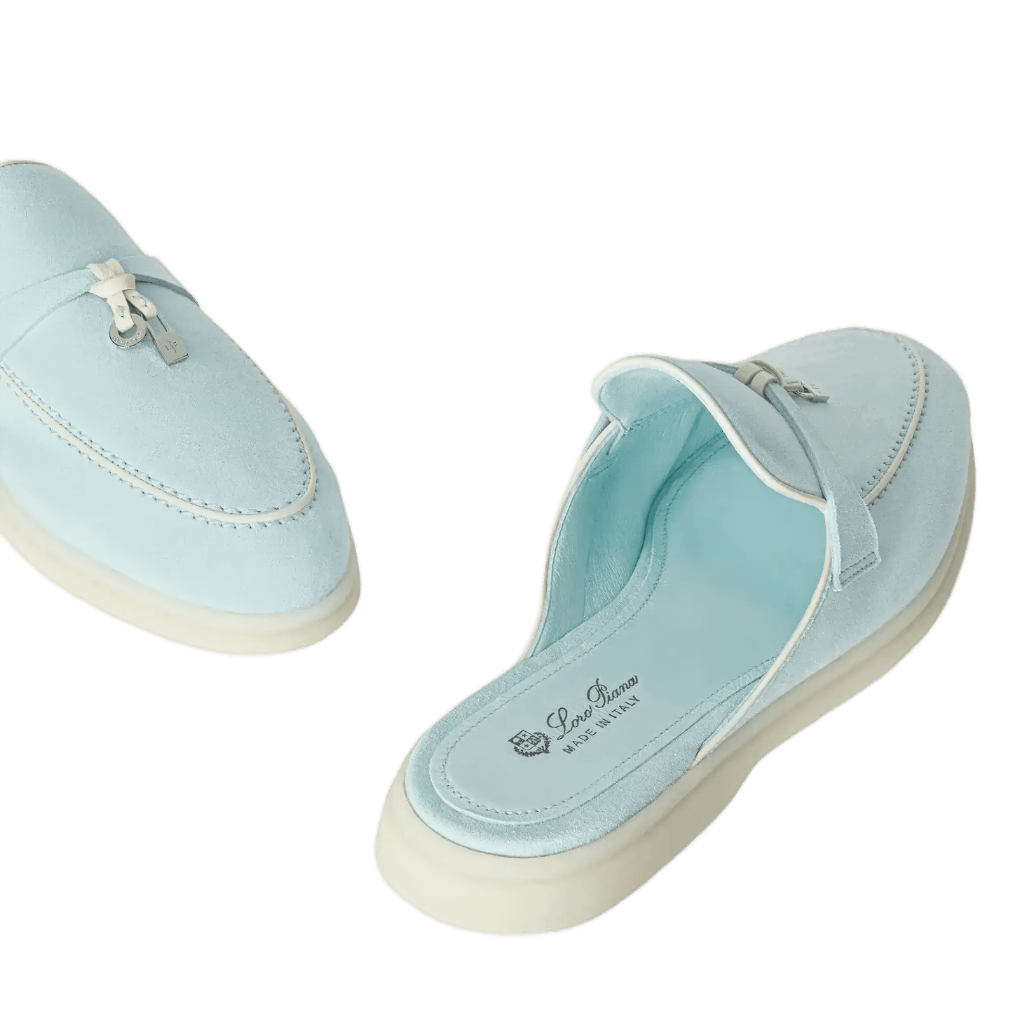 <tc>Loro Piana</tc> Mocasines Babouche Charms Walk para mujer
