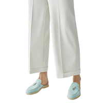 <tc>Loro Piana</tc> Mocasines Babouche Charms Walk para mujer
