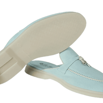 <tc>Loro Piana</tc> Mocasines Babouche Charms Walk para mujer
